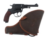 WWII RUSSIAN IZHEVSK MODEL 1895 NAGANT REVOLVER