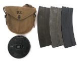 US THOMPSON 1928 TYPE L & M1941 JOHNSON MAGAZINES