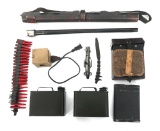 WWII GERMAN MG-34 GUNNER POUCH AND ACCESSORIES