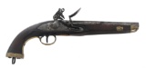 EUROPEAN NAVAL .69 CALIBER FLINTLOCK PISTOL