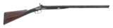 H NOCK 16 GAUGE SIDE BY SIDE PERCUSSION SHOTGUN