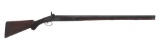 E. THOMPSON 12 GAUGE PERCUSSION FOWLER SHOTGUN