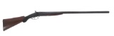 E.D. PARKER 10 GAUGE SIDE BY SIDE SHOTGUN