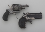 REMINGTON DERRINGER & BRITISH BULLDOG REVOLVERS