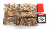 30-378 BRASS AND RELOADING DIES - 13 POUNDS TGW