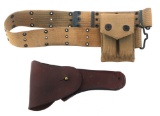 US 1911 PISTOL HOLSTER, BELT, POUCHES & MAGAZINES