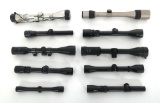 RIFLE SCOPES - WEAVER, TAXCO, BUSHNELL, & MORE