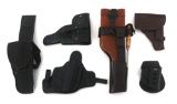 PISTOL HOLSTERS - LOT OF 6