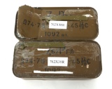 7.62X38mm CALIBER REVOLVER AMMUNITION - 57 LBS TGW