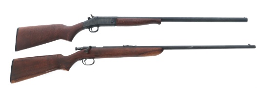 NEF 12 GA PARDNER SHOTGUN & REMINGTON MOD 41 RIFLE