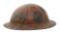 WWI US AEF 42nd DIV CAMO PAINTED M1917 HELMET