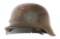 WWII GERMAN M42 NORMANDY CAMO COMBAT HELMET
