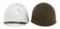 WWII US ARMY M1 HELMET LINERS - MSA & WESTINGHOUSE