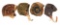 WWII USAAF TYPE A & B FLIGHT HELMETS