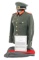 WWII GERMAN HEER GENERALMAJOR NAMED UNIFORM SET