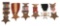 CIVIL WAR GAR VETERAN & MASONIC MEMBERSHIP MEDALS
