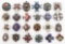 WWI - WWII POLISH REGIMENTAL BADGES