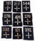 WWI US AIR SERVICE NUMBERED SQUADRON PATCHES