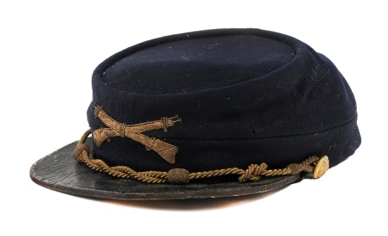 INDIAN WARS US ARMY M1872 INFANTRY OFFICER KEPI