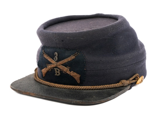 INDIAN WARS US ARMY M1872 3rd INF. OFFICER KEPI