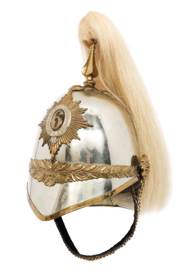 BRITISH P1871 6th DRAGOON TROOPER DRESS HELMET