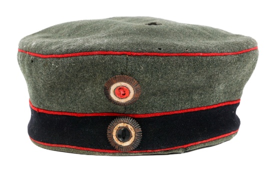 WWI GERMAN PRUSSIAN TECH TROOPS M1910 FELDMUTZE