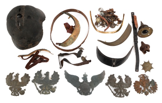 IMPERIAL GERMAN PICKELHAUBE & HEADGEAR PARTS