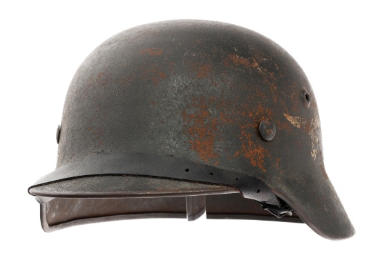 WWII GERMAN LUFTWAFFE SD M40 COMBAT HELMET
