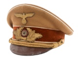 WWII GERMAN NSDAP PARTY KREISLEITER 1939 VISOR CAP