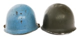 WWII US ARMED FORCES M1 COMBAT HELMETS