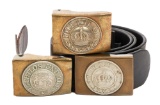 WWI GERMAN WURTTEMBERG & PRUSSIAN BELT BUCKLES