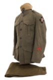 WWI USMC P1912 MODIFIED 1917 UNIFORM