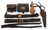 CIVIL WAR US MANNS PATENT CARTRIDGE BOX & BELTS