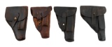 WWII GERMAN MAUSER, PPK & HUNGARIAN P-37 HOLSTERS