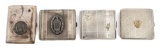POST WWII CIV. & GERMAN POLICE, SA CIGARETTE CASES