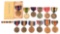 SPAN-AM WAR - WWI US CAMPAIGN & VICTORY MEDALS