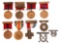 WWI - WWII USMC NAMED GOOD CONDUCT MEDALS & BADGES