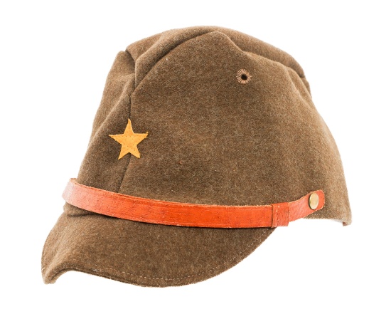 WWII IMPERIAL JAPANESE ARMY OFFICER FIELD CAP