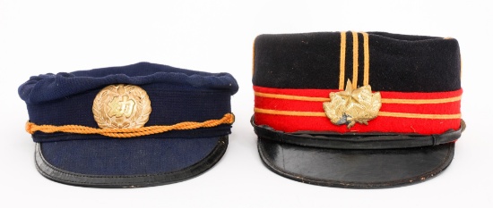 IMPERIAL JAPANESE CHILD MILITARY COSTUME CAPS