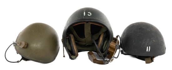 VIETNAM WAR US ARMED FORCES DH-132 & T56-6 HELMETS