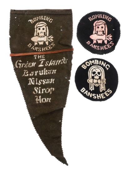 WWII USMC SCOUT BOMBING SQUADRON VMSB-244 PATCHES