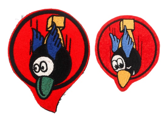WWII USAAF 44th BOMB GROUP SQUADRON PATCHES