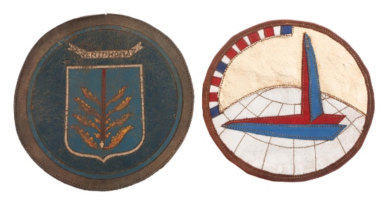 WWII USAAF 97th BG & ATC THEATER MADE PATCHES