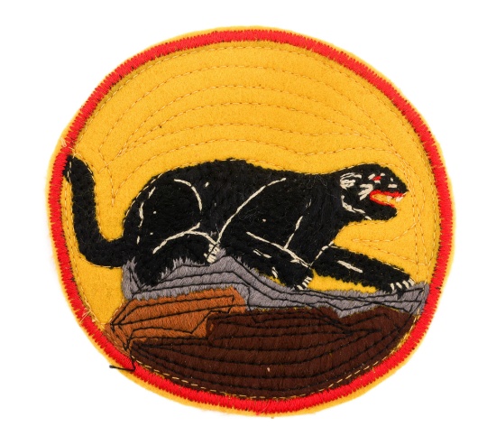 WWII USAAF 554th BOMB SQUADRON THEATER MADE PATCH