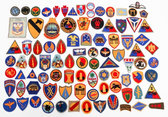 WWII - COLD WAR US ARMED FORCES PATCHES