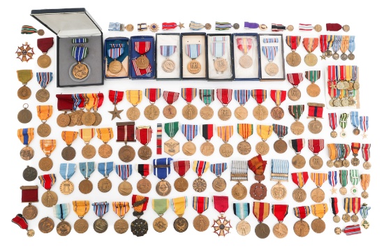 WWII - COLD WAR US ARMED FORCES MEDALS