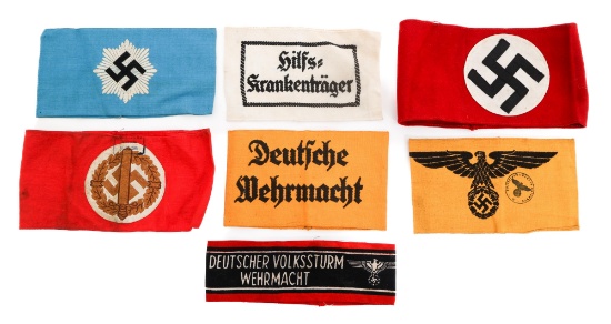 WWII GERMAN ARMBANDS