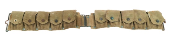 US MARINE CORPS EAGLE SNAPS M1910 CARTRIDGE BELT