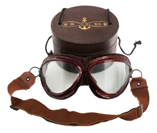 WWII IMPERIAL JAPANESE NAVY PILOT GOGGLES