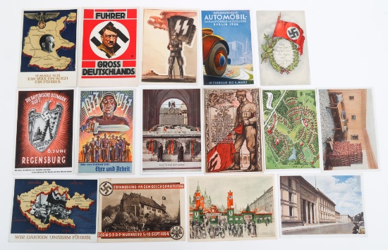 WWII GERMAN PROPAGANDA POSTCARDS